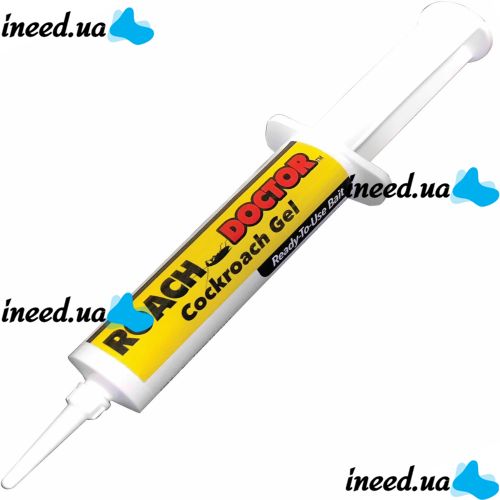 Гель від тарганів і комах Roach Doctor Cockroach Gel 30 г Універсальний гель-шприц, засіб захисту в шприці для знищення домашніх шкідників