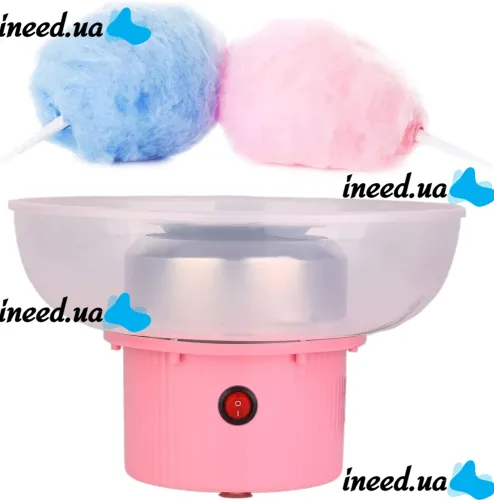 Mini Cotton Candy Maker Cotton Candy Maker LY-102 Pink, Cotton Candy Machine 500W for Home Pink