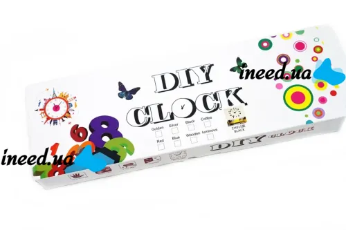 Великі 3D безшумні настінні годинники Diy Clock ZH01510 Grey 90 см, Безкаракасні самоклеючі 3Д годинник цифри на стіну для дому, офісу сірі
