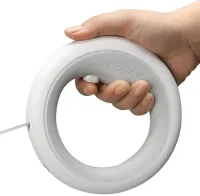 Автоматичний поводок рулетка Xiaomi Moestar UFO Retractable Leash 2 Plus з ліхтариком для собак 5 м до 30кг, браслет на руку з блокіратором довжини