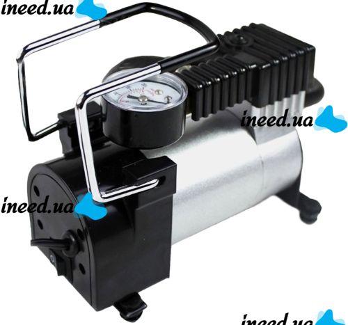Car Cigarette Lighter Compressor Aig pump HS-208 965kPa for Tire Pumping 140PSI 10Amp Car Compressor Pump for Pumping Car Wheels Black