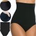 Women's Shapewear Panties Spanx Higher Power High-Waisted Shorts, Tight Seamless High-rise Thigh Briefs Black