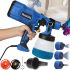 Electric spray gun Makita AH550L 650W hand sprayer spray gun with a paint container of 800 ml 3 degrees of spraying from the network of Makita