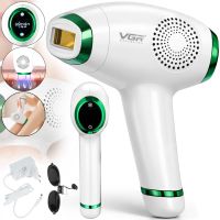 Laser photoepilator for face and body VGR V-716 professional home epilator, device for radical hair removal with laser