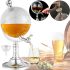 Диспенсер дозатор для алкогольных напитков Глобус Globe Drink Dispenser 3.5 л стеклянный резервуар декантер с краном для пива 3500 мл 37х20х23 см