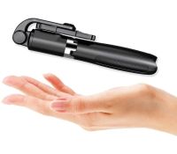 Selfie Stick Tripod Selfie Stick L01 70cm Telescopic Tripod for Selfie, Monopod Tripod with Holder for Phone with Bluetooth Remote Control L-01