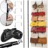 Настенный органайзер для хранения сумок Bag Rack подвесные ремни с крючками на дверь, вешалка держатель для аксессуаров и бижутерии на 16 крючков