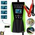 Automotive Pulse Starter Charger Intelligent Pulse Repair Charger 12V 10Ah Universal Device with Display for Charging 10Ah-180Ah Batteries