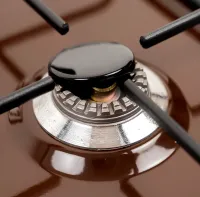 Настільний газовий таганок плита Domotec MS-6662 на 2 конфорки, газова плита