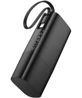 Мережевий зарядний пристрій Hoco J148 PD20W Power Bank 5000 mAh портативний зовнішній акумулятор Type-C повербанк з кабелем і адаптером для зарядки