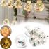 Inner Garland Curtain Curtain Light Ball with Christmas Tree 3M 10 Balls 200 LED Diodes WW Christmas LED Window Curtain Warm White 3mx70cm 220V