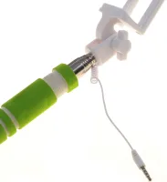 Мини монопод штатив для селфи Mini Monopod Z07-5 E портативная селфи палка 50 см селфи-монопод с кнопкой и кабелем для Android и IOS от AUX