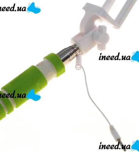 Мини монопод штатив для селфи Mini Monopod Z07-5 E портативная селфи палка 50 см селфи-монопод с кнопкой и кабелем для Android и IOS от AUX