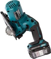 Акумуляторна дискова пила Makita HS301DZ циркулярна пила на два акумулятора для поздовжнього і поперечного розпилу в кейсі 85 мм 25.5 мм