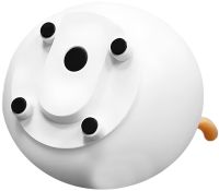 Дитячий настільний нічник Олень Cute Deer Silicone Night Light YT-8812 акумуляторний силіконовий світильник з RGB підсвічуванням і сенсорним датчиком