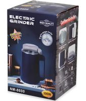 Electric Coffee Grinder NM-8600 Stainless Steel Grinder for Coffee and Spices 300W