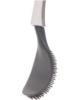 Toilet mounted brush Tanger Toilet brush LTB-01 with toilet bowl cleaning brush with Wall Mount, Silicone Toilet Scraper Brush