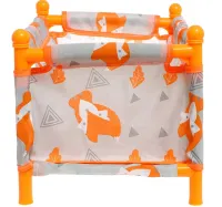 Children's Set Baby Play House CS0849 Chanterelles for dolls and toys Swing Playpen Chaise Longue Rocking chair and high chair, Set for dolls