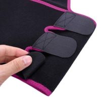 Corrective Belt Retainer Adjustable One Piece Waist Band JN-79 for Weight Loss and Waist Correction, Fat Burning Corset for Sports Black