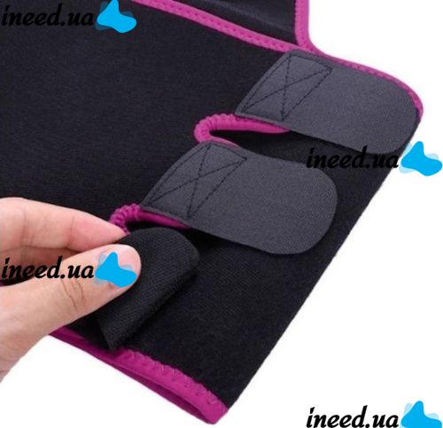 Corrective Belt Retainer Adjustable One Piece Waist Band JN-79 for Weight Loss and Waist Correction, Fat Burning Corset for Sports Black