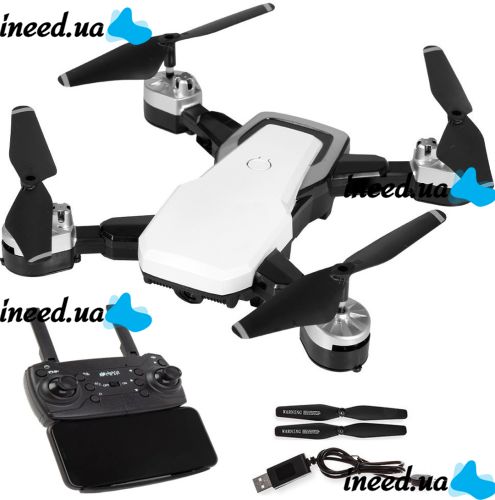 Radio-controlled quadcopter Lurker GD885HW with WiFi Camera Children's drone with Wi-Fi camera, Flying Copter HJHRC HJ28 with backlight on battery