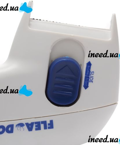 Електрична гребінець Flea Doctor для видалення бліх домашніх тварин, Щітка гребінь на батарейках для догляду та вичісування шерсті кішок і собак