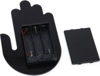 LED Hand Fun Gesture Hand LED-palm with Velcro gestures with backlight, car sign on the rear window in the car interior with remote control