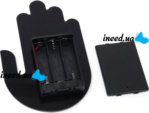 LED Hand Fun Gesture Hand LED-palm with Velcro gestures with backlight, car sign on the rear window in the car interior with remote control