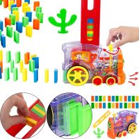 Educational Toy Train Laying Dominoes Happy Truck sciences 955-1A 60 parts Children's Constructor Train Train Domino 660B from batteries from children