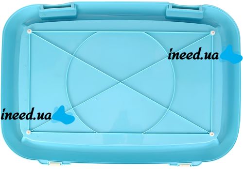 Лоток для собак зі стовпчиком і стінкою Dog Toilet UniZoo 47. 5x36 см двошаровий туалет з рамкою і сіткою під пелюшку для собак із захистом від бризок