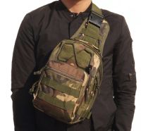 Tactical Shoulder Bag for 6L A74 Camouflage Dark Single-strap Waterproof Men's Military Chest Bag Army Chest