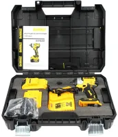 Бездротовий ударний гайковерт DeWalt DCF922D2T 36v 5Ah 2 акумулятора, акумуляторний безщітковий гайковерт Деволт 447 Нм з головками в кейсі