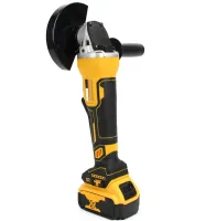 Cordless angle grinder 125 mm DeWalt DCG405N for 2 batteries 24V 5Ah, Cordless angle grinder turbine DeWalt in a case