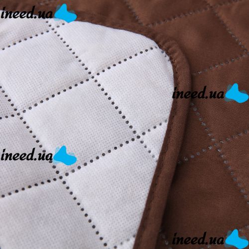 Двостороння накидка чохол на крісло Couch Coat з мікрофібри, захисне двостороннє водонепроникне стьобане покривало для крісла