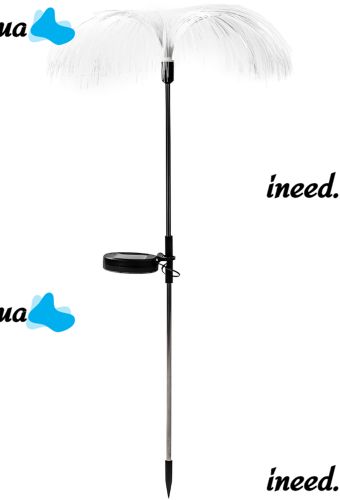 Садовий декоративний rgb ліхтар Медуза Solar Lawn Lamp 85 см вуличний газонний світильник факел 7 LED кольорів на сонячній батареї в землю BL LC7