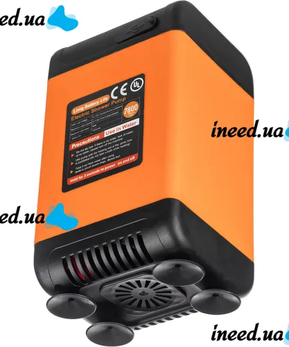 Аккумуляторный душ с насосом и лейкой Lixada MY-880 7800 мАч туристический портативный автодуш с датчиком температуры и LED дисплеем для кемпинга