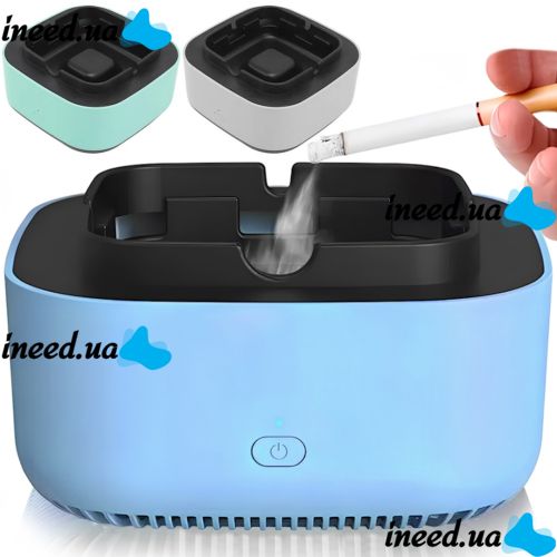 Smokeless Smart Ashtray Air Purification Ashtray Electronic Desktop Ashtray with the Function of Air Purification from Tobacco Smoke Cigarettes AND461