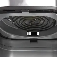 Безмаслянная аэрофритюрница мультипечь Domotec MS-3222 12л 2800W с регулировкой температуры для приготовления еды, фритюрница с функцией аэрогриля