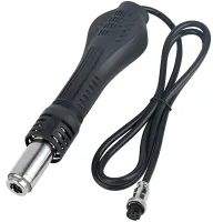 Thermo-air soldering station JCD 8898 2in1 80W soldering iron and 750W thermofan with temperature control and display for SMD soldering and electronics repair.