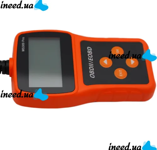 Автомобільний сканер OBDII/EOBD MS309PRO для діагностики помилок двигуна авто, детектор несправності, діагностичний автосканер з дисплеєм OBD2