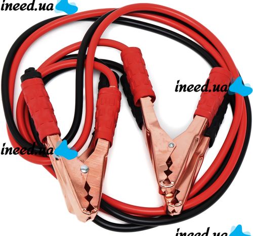 Пускові дроти запалювання Booster Cable 500AMP 3м автомобільні прикурювачі для запуску двигуна, стартові кліщі для акумулятора авто в чохлі