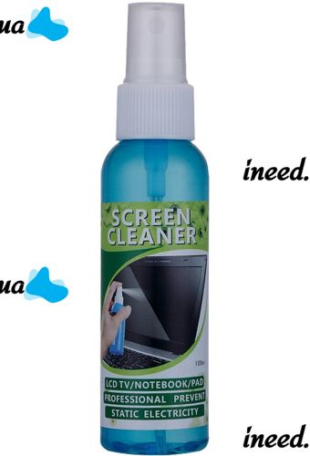 Набір для чищення екрану і монітора Expert Screen Cleaner 3 в 1 чистячі засіб 100 мл для техніки, комплект спрей пензлик і серветка з мікрофібри