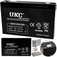 UKC 6V 10Ah WST-10 universal lead-acid battery 6V 10Ah for commercial equipment and toys