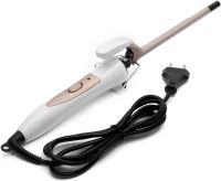 Плойка для афро кучерів Promozer MZ-2218 9 мм тонка афроплойка для завивки і укладання волосся, керамічні дрібні щипці з індикатором і підставкою 35W
