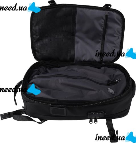 Вакуумний рюкзак Airback 8897 міська наплічна сумка на 40 л з кодовим замком, ручна дорожня поклажа з вакуумним відділенням і насосом USB MAG-910