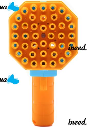 Генератор мильних бульбашок Rocket Bubble Gun на 40 отворів з піддоном, дитячий іграшковий пістолет з LED підсвічуванням на батарейках від 3-х років 555-2