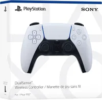 Sony PlayStation DualSense Wireless Joystick Gamepad for PS5 Cordless Game Controller with Microphone and Vibration for Console and PC White