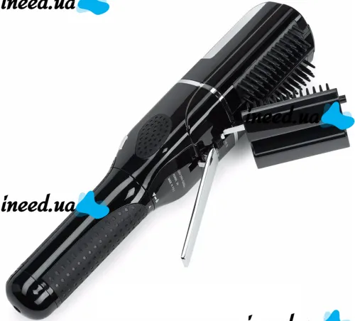 Wireless Trimmer for Clipping and Removing Split Ends Fasiz HCM-5007 240W Rechargeable Hair Polishing Comb with Hair Clips