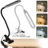 Beluck BL-01 flexible table lamp on a clothespin XSD-206 LED LED lamp 34 cm with flexible leg and USB clothespin clip.