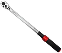 YATO YT-07676 1/2" 20-220 Nm ratchet wrench for precise tightening of bolts and nuts, tool in a case for car repairs